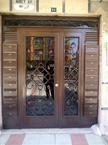 Ferforje lüx Apartman Kapısı 0032